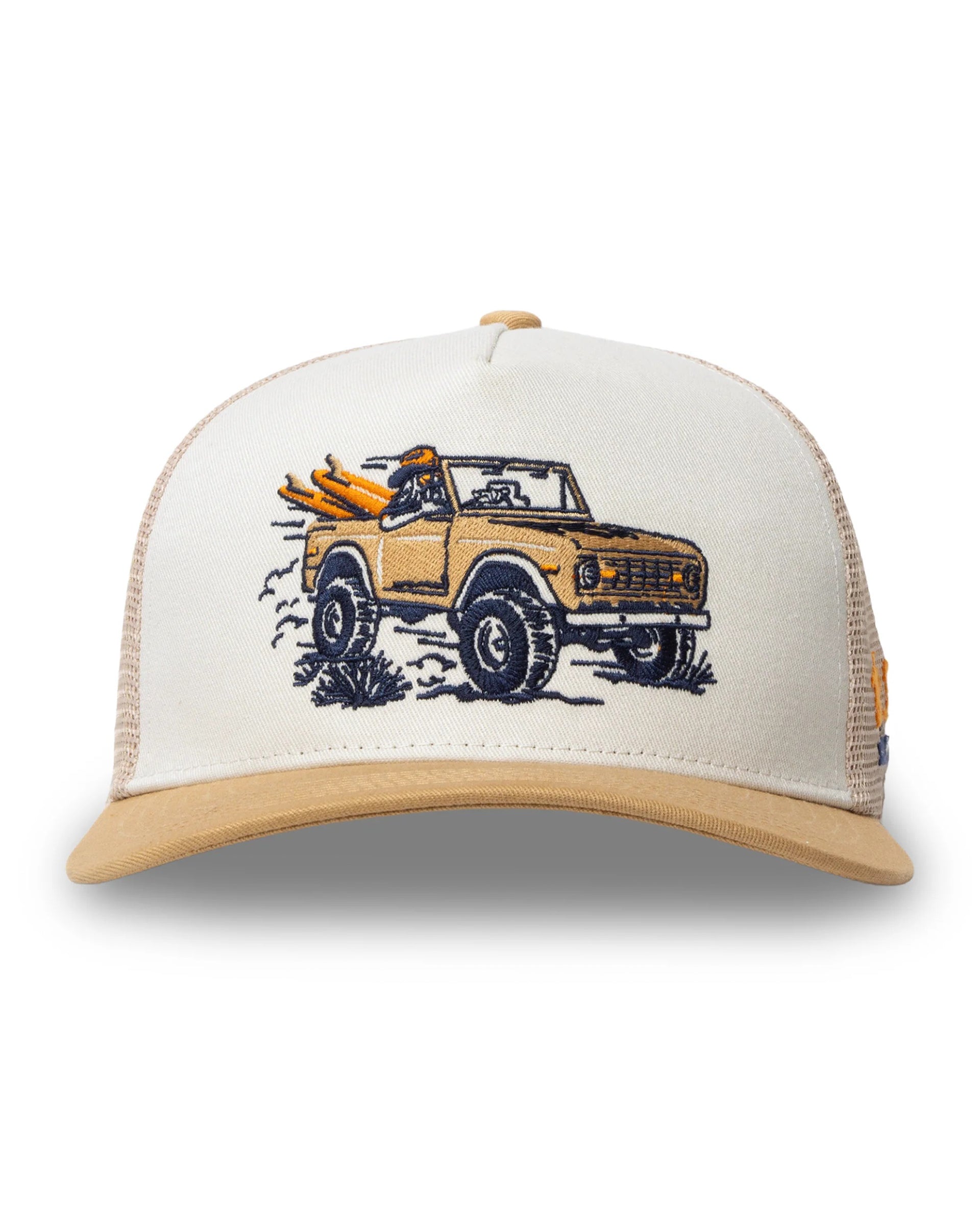 Sendero x Waco Surf Lone Star Road Trip Hat - White