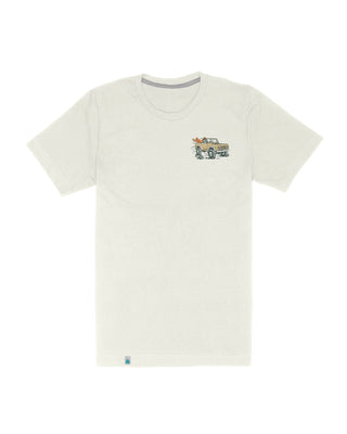 Sendero Provisions Co. x Waco Surf Lone Surf Road Trip Short Sleeve T-Shirt - Vintage White