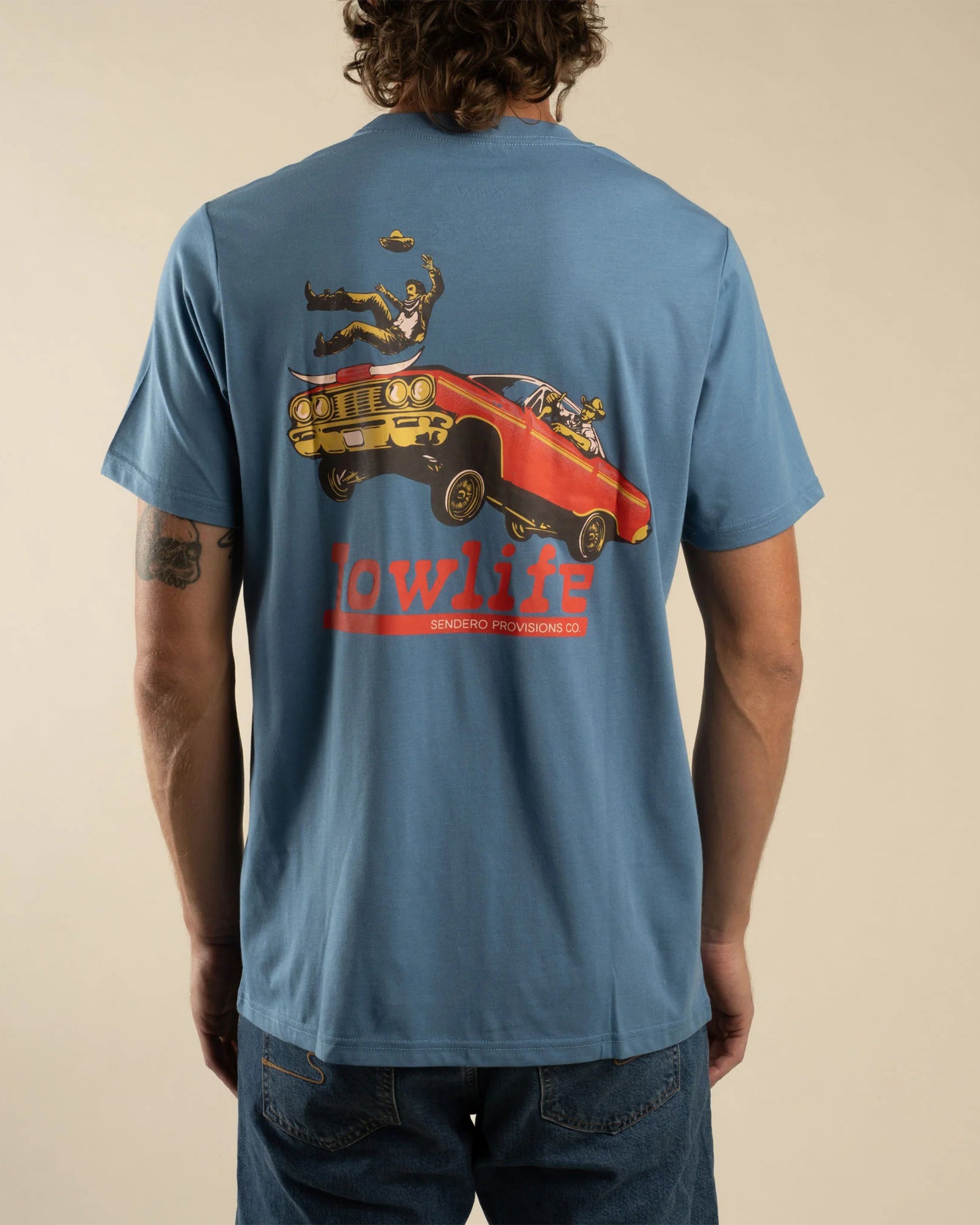 Sendero Provisions Co. Lowlife Short Sleeve T-Shirt - Jetty