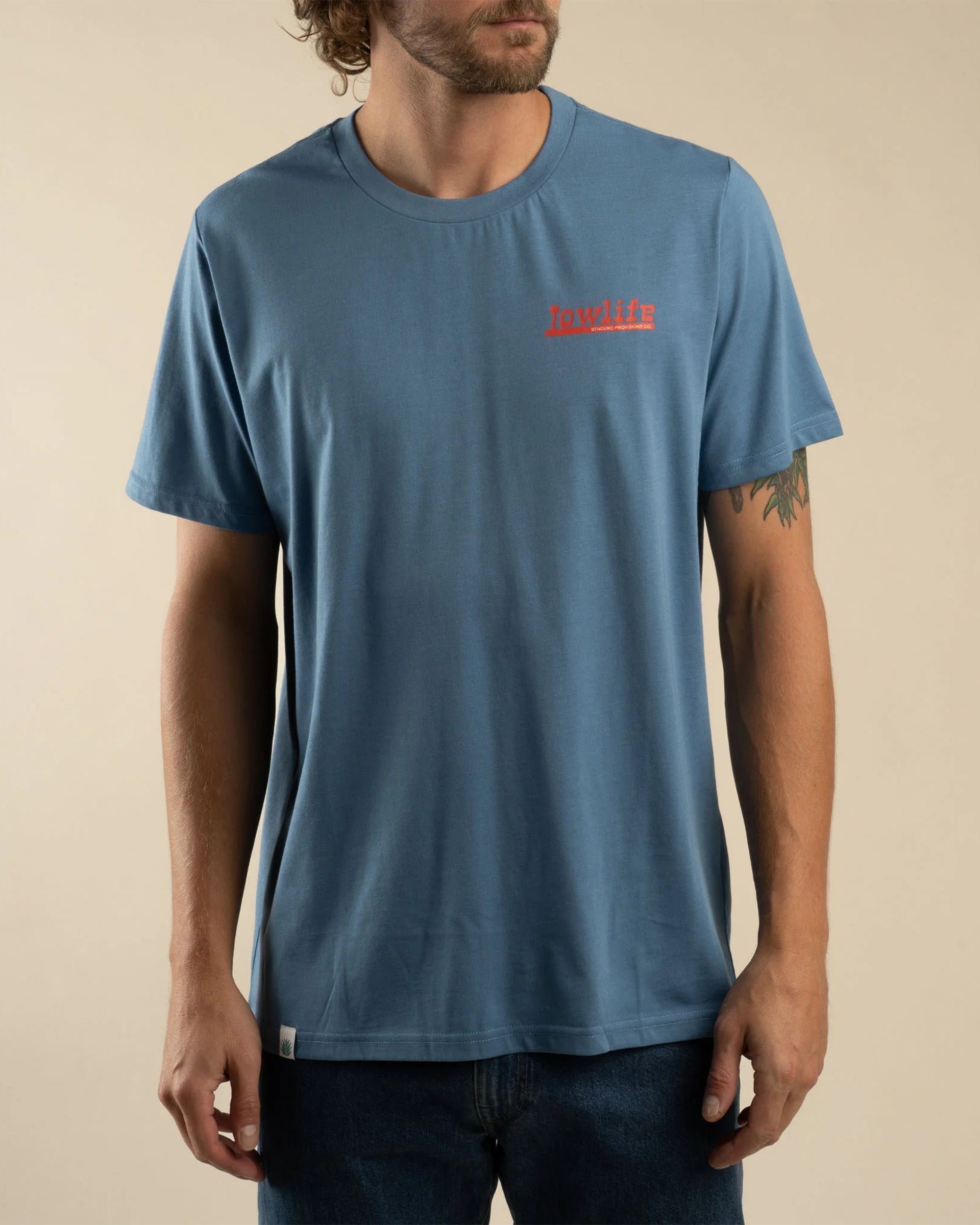 Sendero Provisions Co. Lowlife Short Sleeve T-Shirt - Jetty