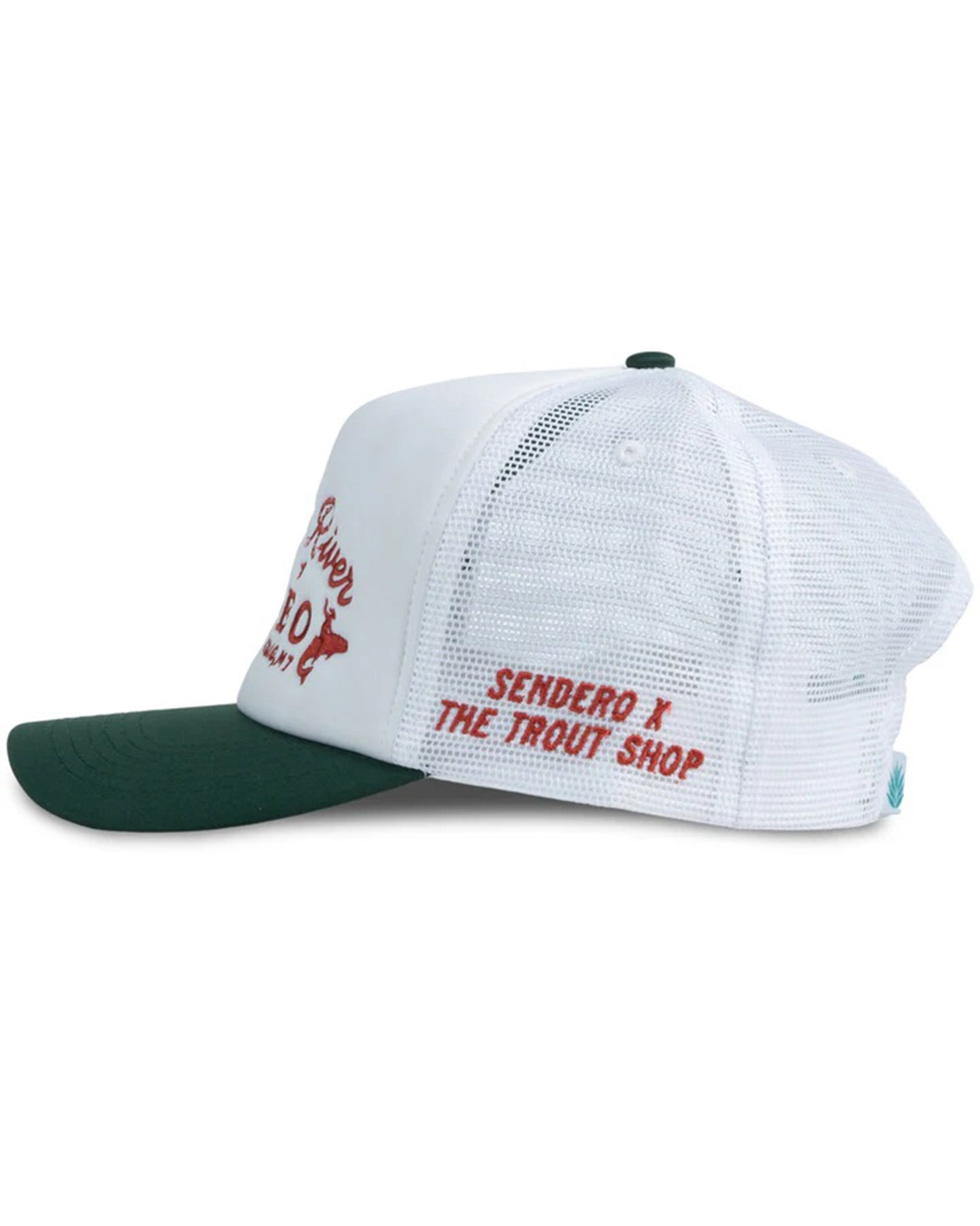 Sendero Provisions Co. Missouri River Rodeo Hat - White/Green