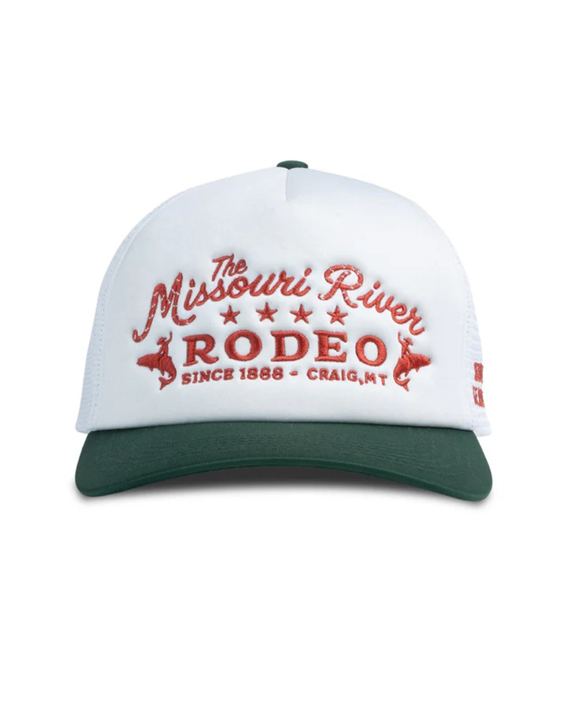 Sendero Provisions Co. Missouri River Rodeo Hat - White/Green
