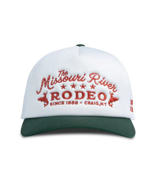 Sendero Provisions Co. Missouri River Rodeo Hat - White/Green