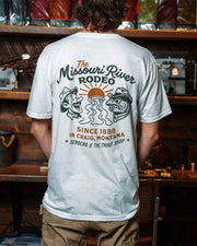 Sendero Provisions Co. Missouri River Rodeo Short Sleeve T-Shirt - Vintage White