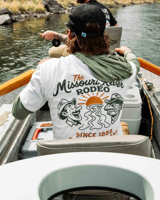 Sendero Provisions Co. Missouri River Rodeo Short Sleeve T-Shirt - Vintage White