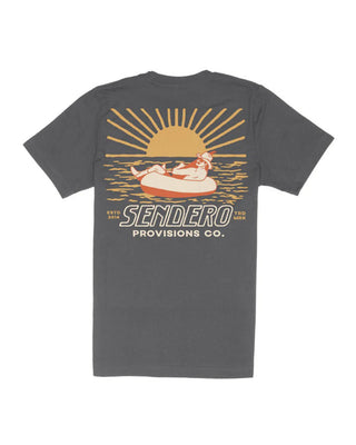Sendero Provisions Co. Out Yonder Short Sleeve T-Shirt - Charcoal