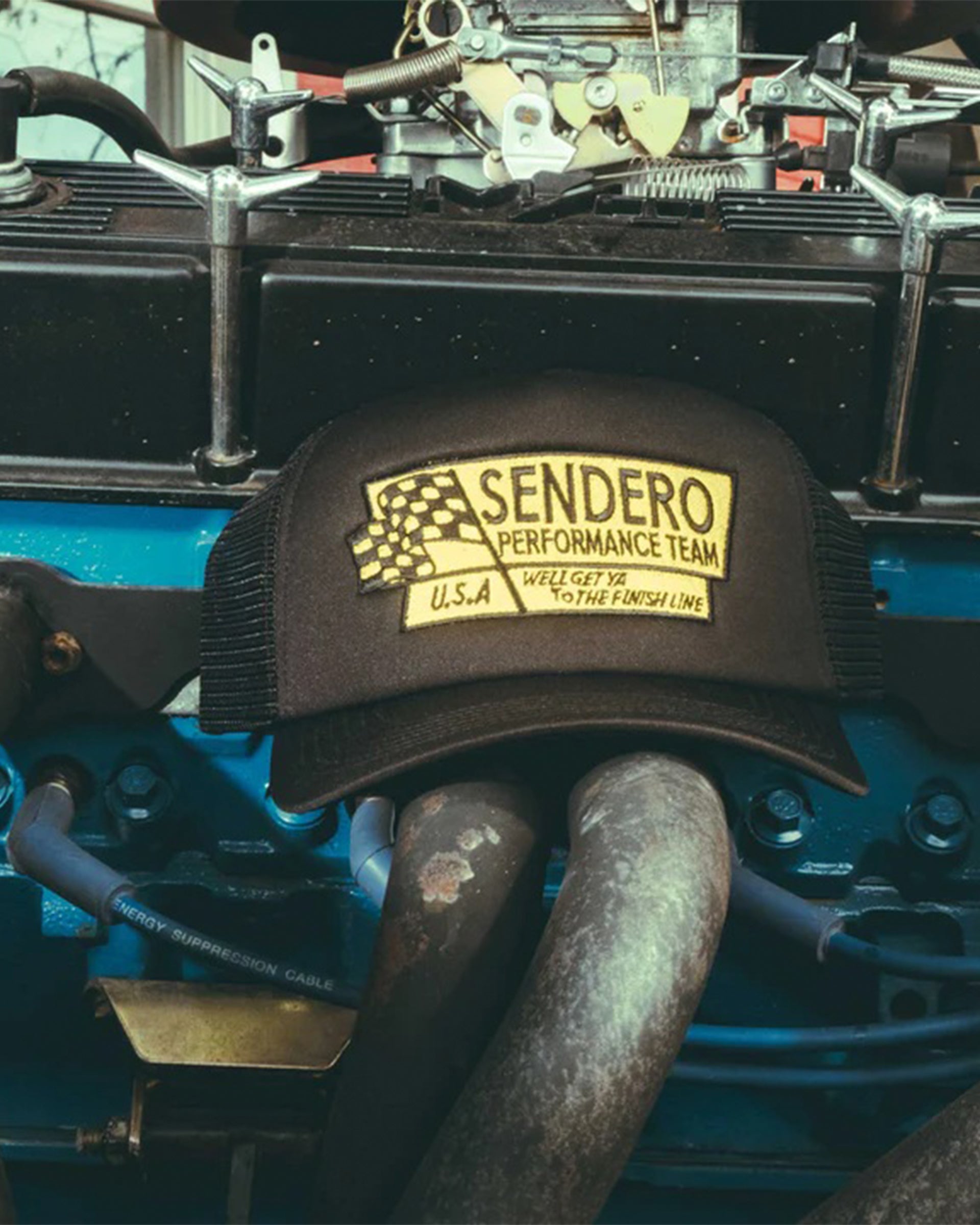 Sendero Provisions Co. Brad Perez x Sendero Performance Team Hat - Black