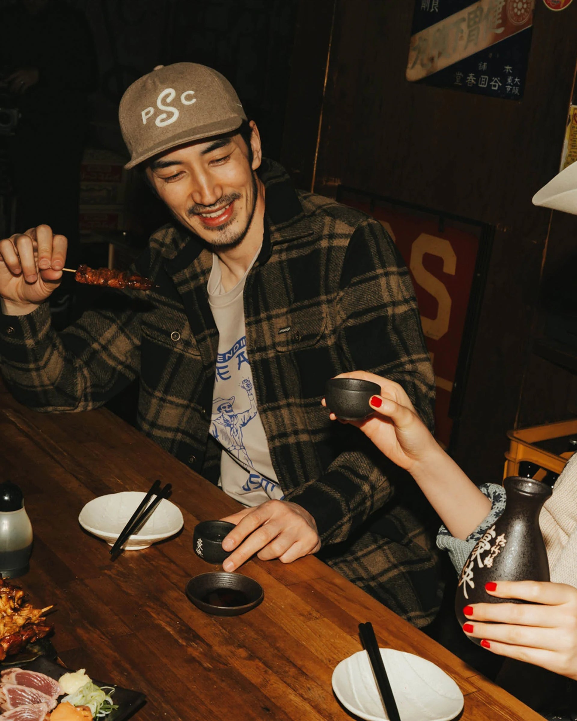 Sendero Provisions Co. Pinedale Flannel - Tan/Black