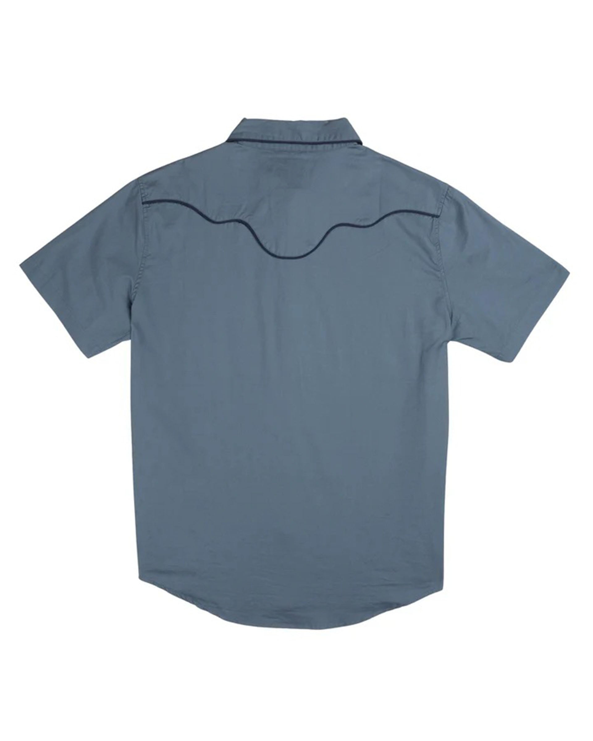 Sendero Provisions Co. The Prescott Western Shirt - Faded Navy