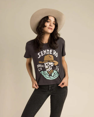 Sendero Provisions Co. Women's Quitado Boxy Tee - Vintage Black