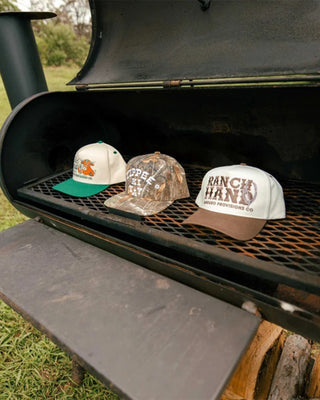 Sendero Provisions Co. Ranch Hand Hat - Cream/Brown