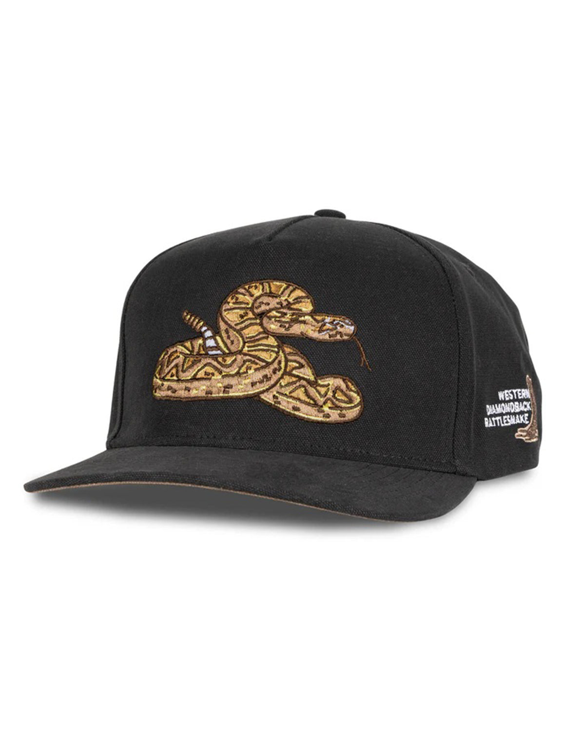 Script R Rattler Hat Rattlesnake Hat - Black – Jack's Surfboards