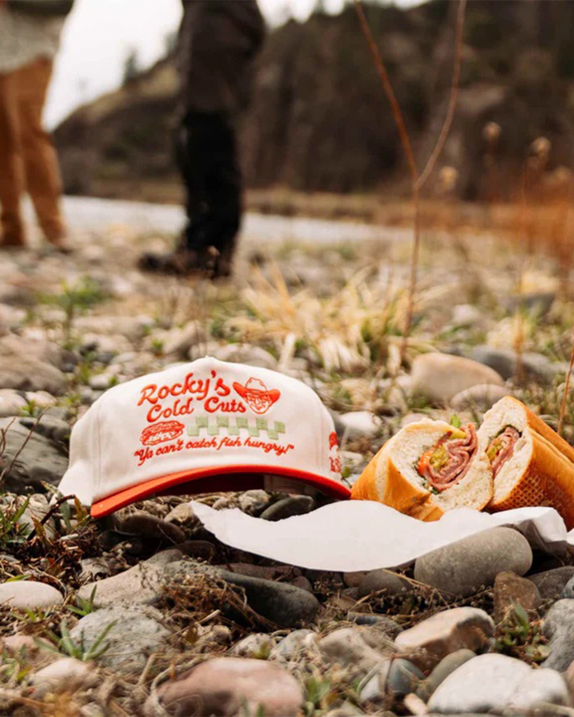 Sendero Provisions Co. Rocky's Cold Cuts Hat - White/Red