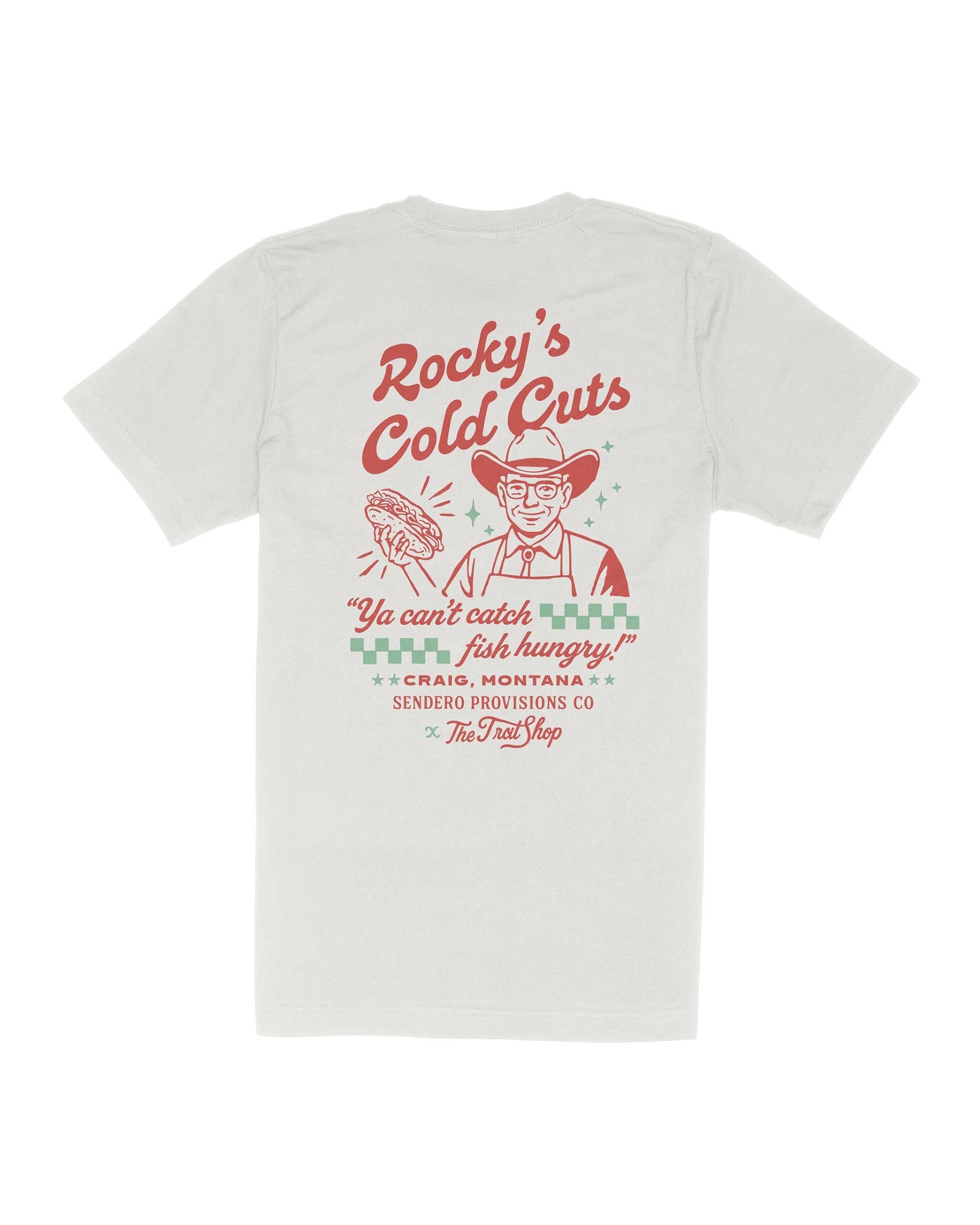Sendero Provisions Co. Rocky's Cold Cuts Short Sleeve T-Shirt - Vintage White