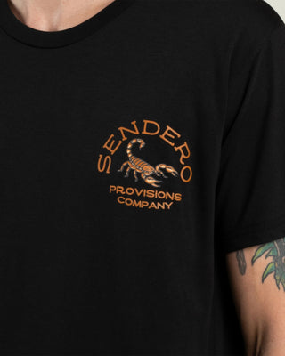 Sendero Provisions Co. Scorpion Short Sleeve T-Shirt - Black