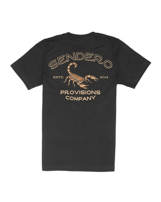 Sendero Provisions Co. Scorpion Short Sleeve T-Shirt - Black