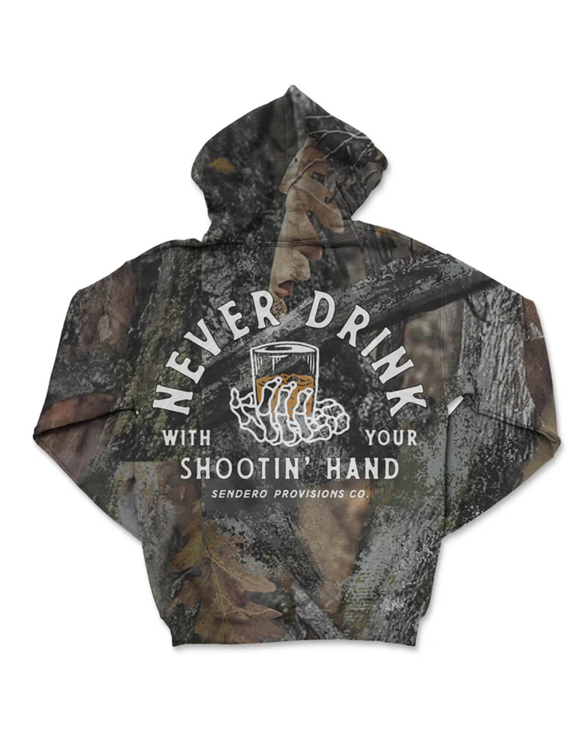 Sendero Provisions Co. Shootin' Hand Hoodie - Will Tree Camo