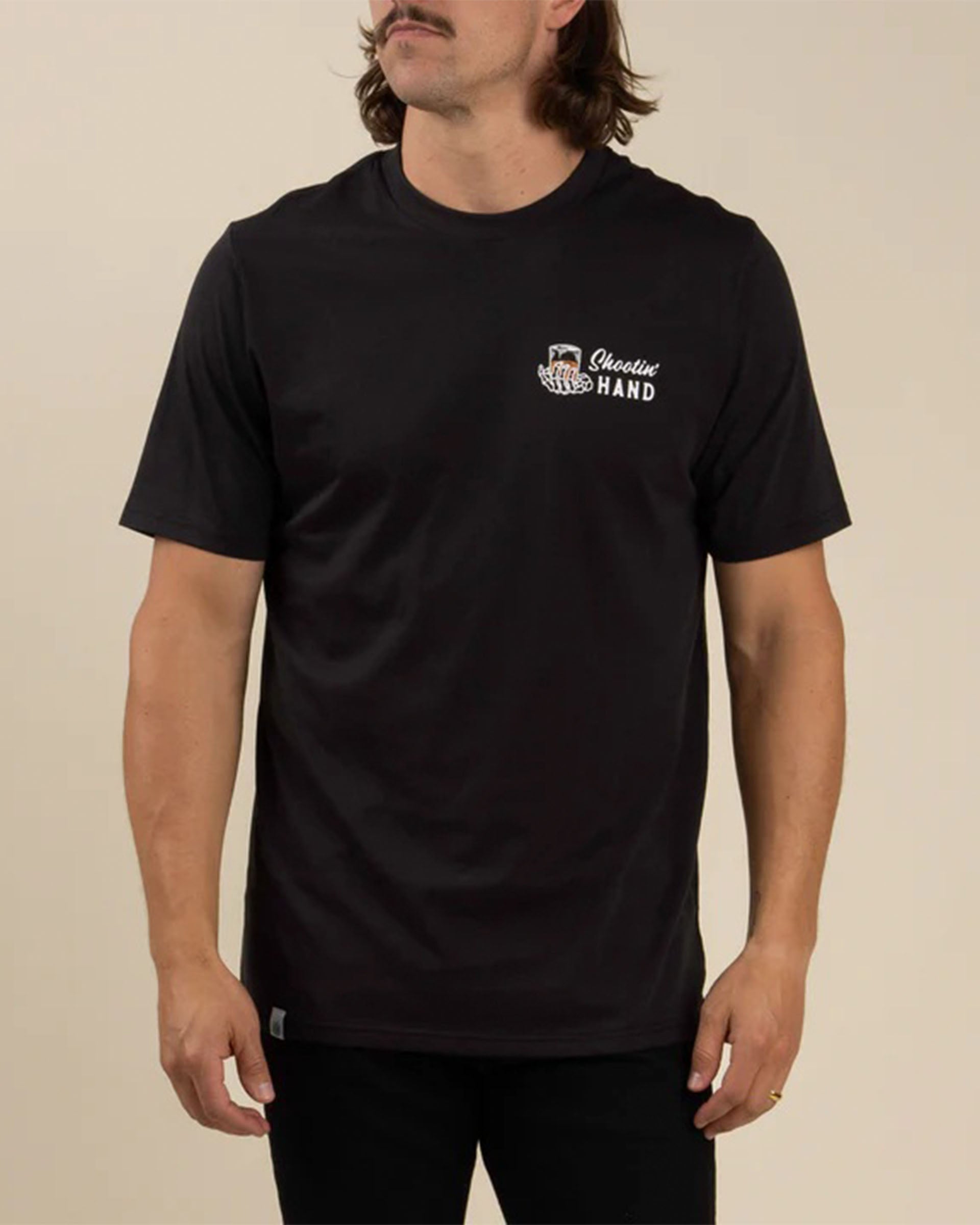 Sendero Provisions Co. Shootin' Hand Short Sleeve T-Shirt - Black