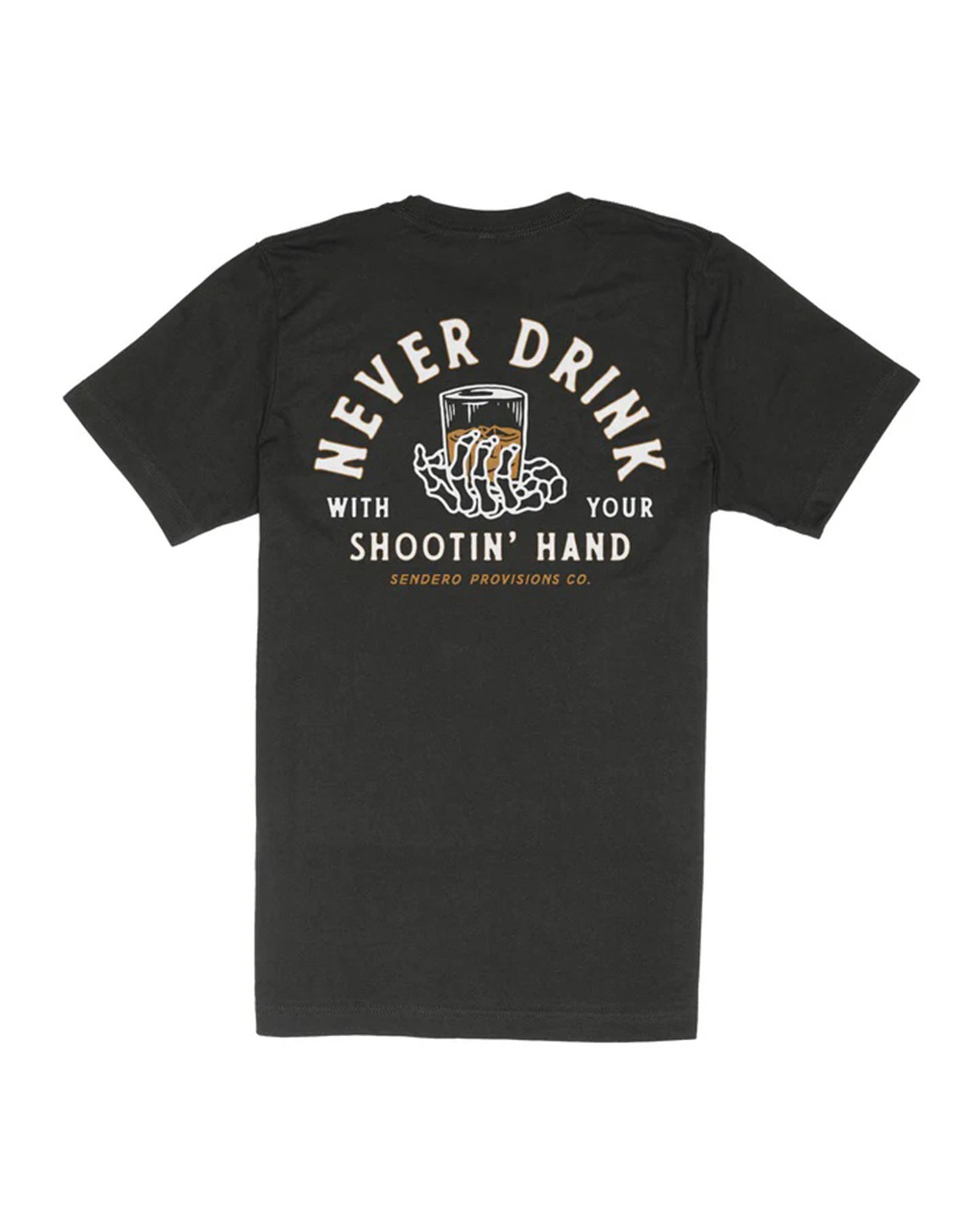 Sendero Provisions Co. Shootin' Hand Short Sleeve T-Shirt - Black