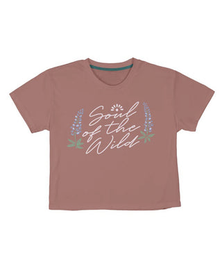 Sendero Provisions Co. Soul of the Wild Boxy Tee - Dusty Mauve