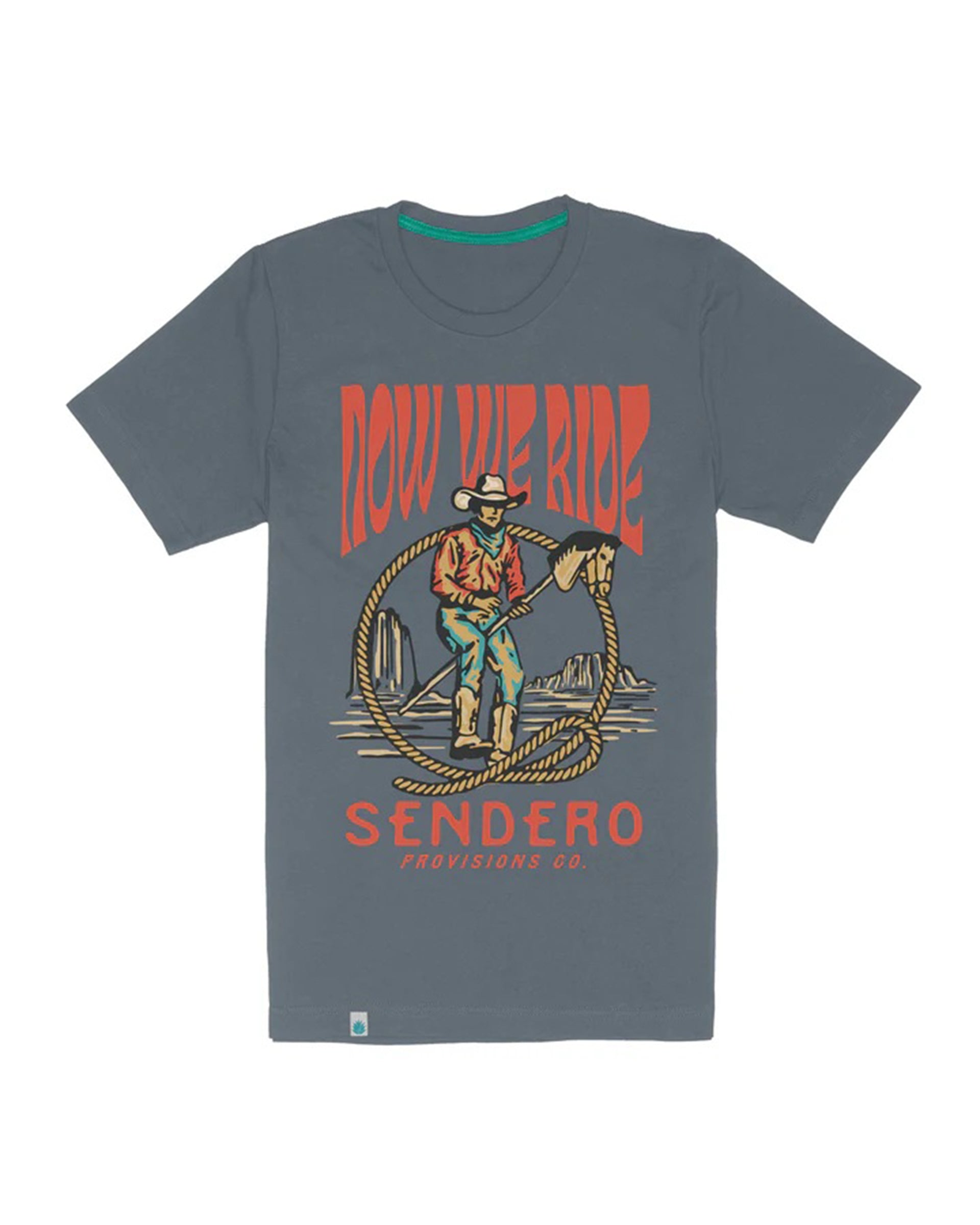 Sendero Provisions Co. Stick Horse Vintage Short Sleeve T-Shirt - Stormy Weather