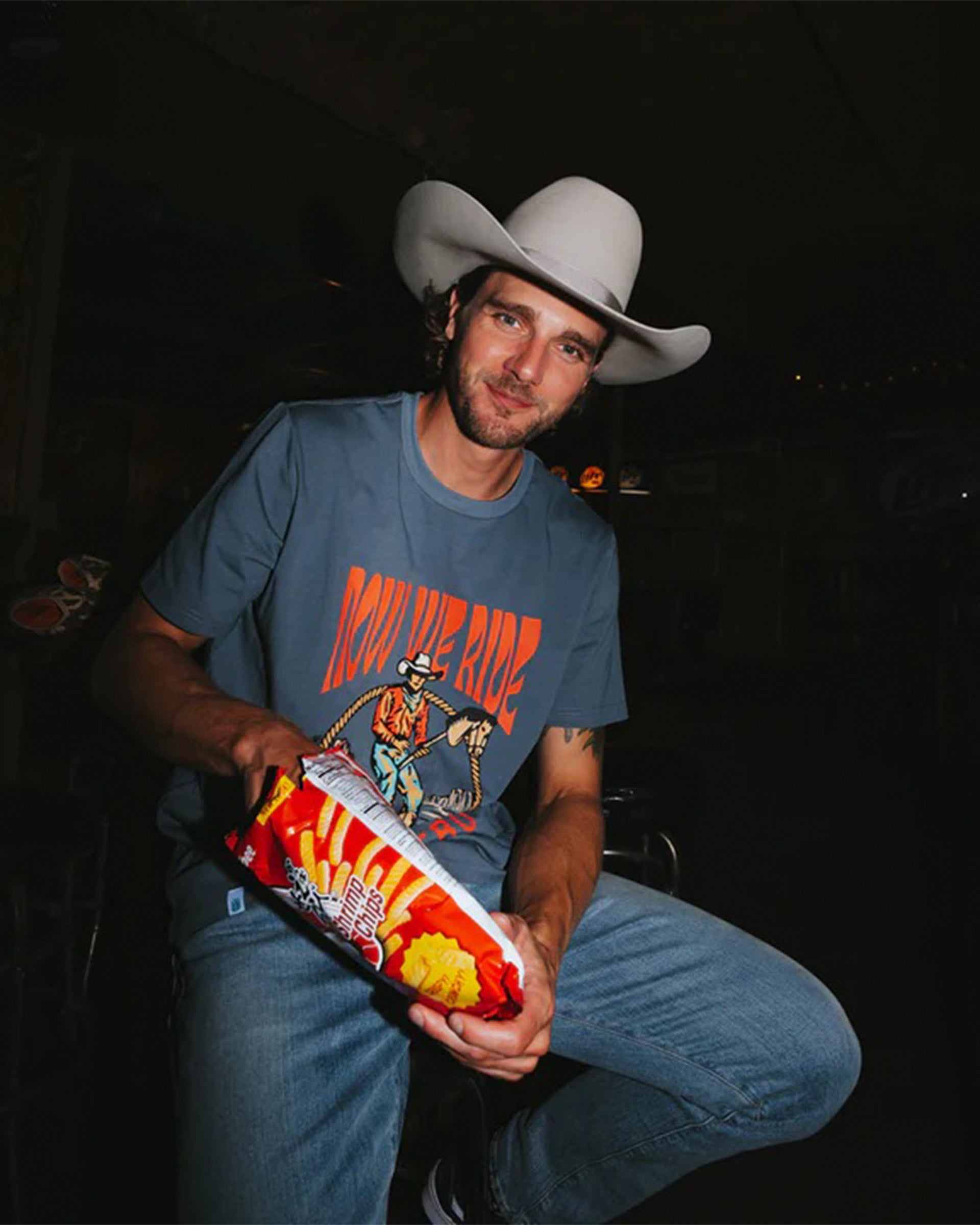 Sendero Provisions Co. Stick Horse Vintage Short Sleeve T-Shirt - Stormy Weather