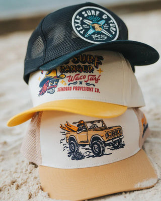 Sendero x Waco Surf Texas Surf And Turf Hat - Black