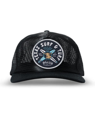 Sendero x Waco Surf Texas Surf And Turf Hat - Black