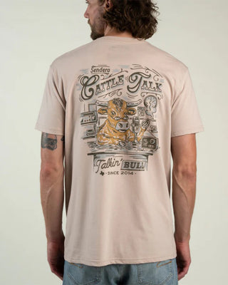 Sendero Provisions Co. Talkin' Bull Short Sleeve T-Shirt - Sand