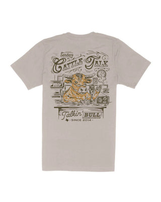 Sendero Provisions Co. Talkin' Bull Short Sleeve T-Shirt - Sand
