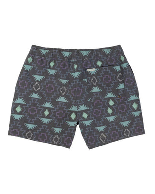 Sendero Provisions Co. The Barton Elastic Boardshort - Chevron Dark