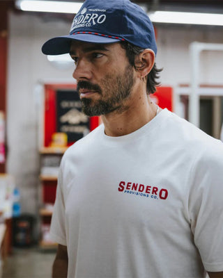 Sendero Provisions Co. Tip Your Hat Short Sleeve T-Shirt - Vintage White