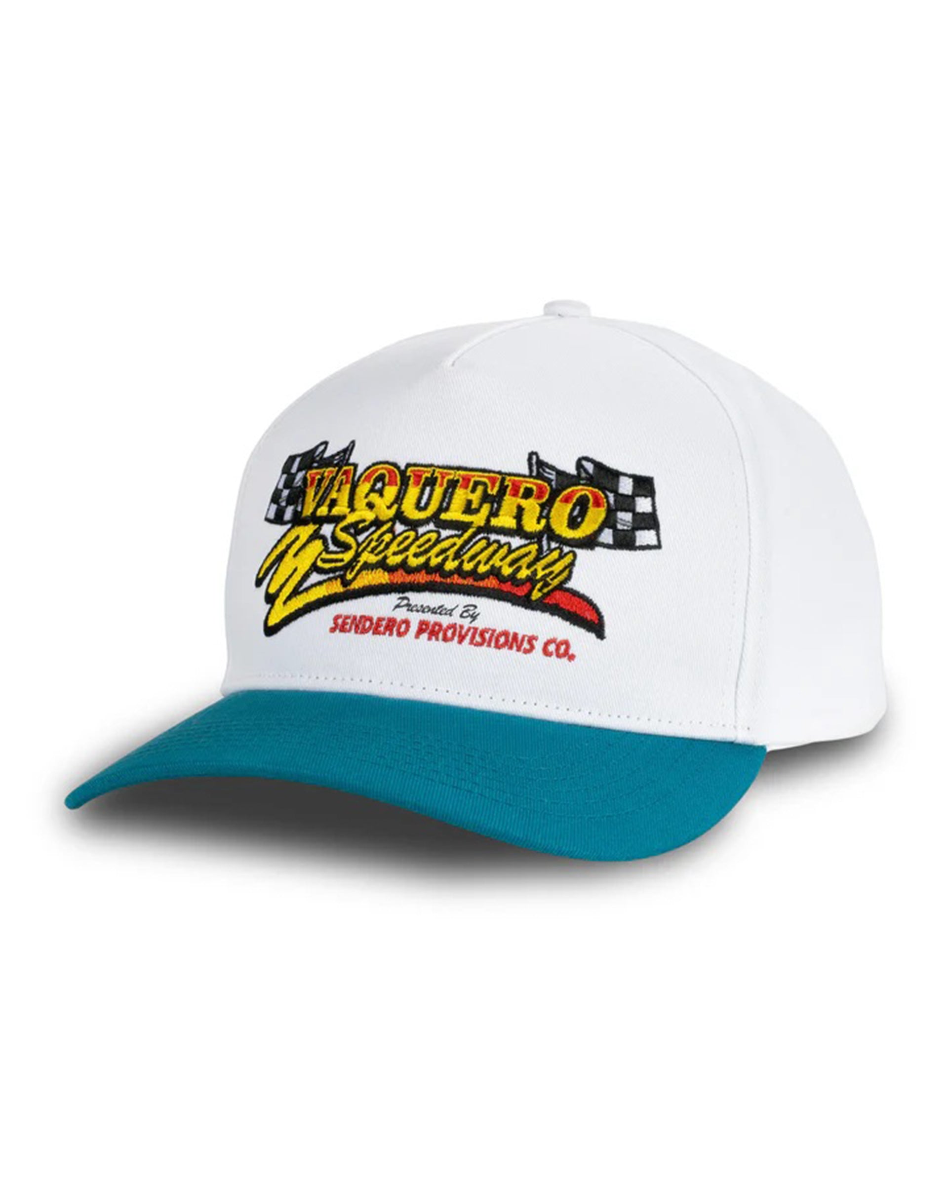 Sendero Provisions Co. Brad Perez x Sendero Vaquero Speedway Hat - White