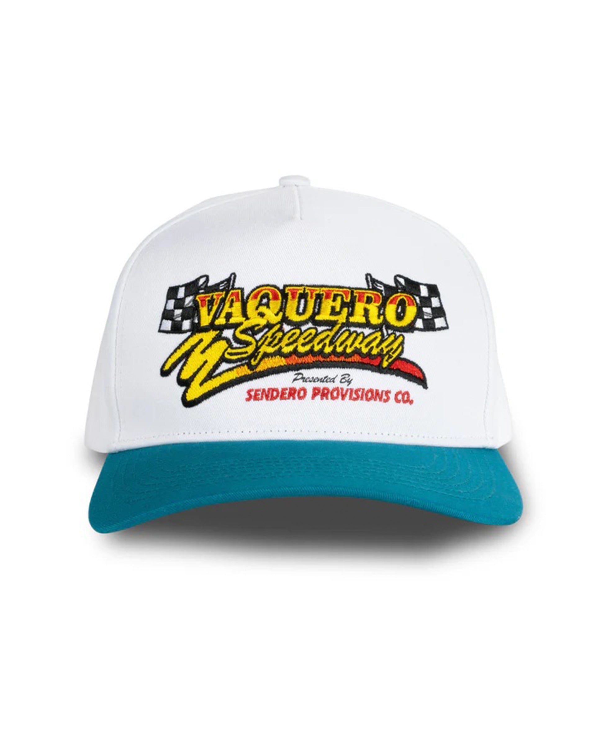 Sendero Provisions Co. Brad Perez x Sendero Vaquero Speedway Hat - White