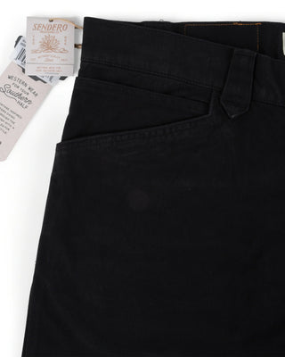Sendero Provisions Co. Waylon Western Chino Pants - Black