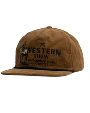 Sendero Provisions Co. Western Show Hat - Brown Corduroy