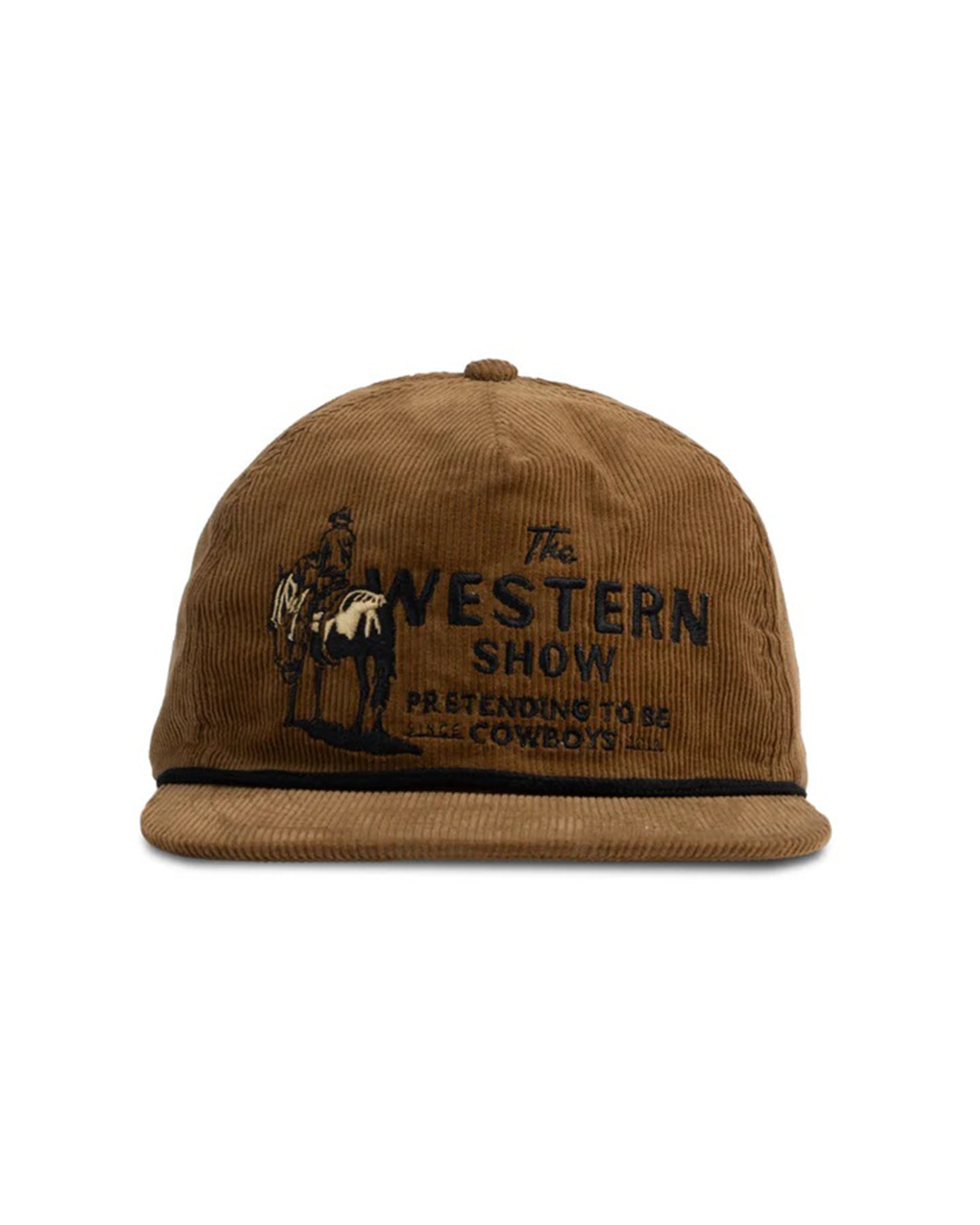 Sendero Provisions Co. Western Show Hat - Brown Corduroy