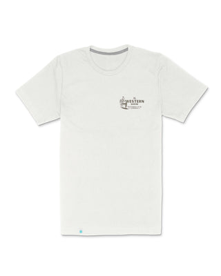 Sendero Provisions Co. Western Show Short Sleeve T-Shirt - Vintage White