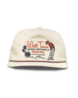 Sendero Provisions Co. West Texas Municipal Hat - Cream