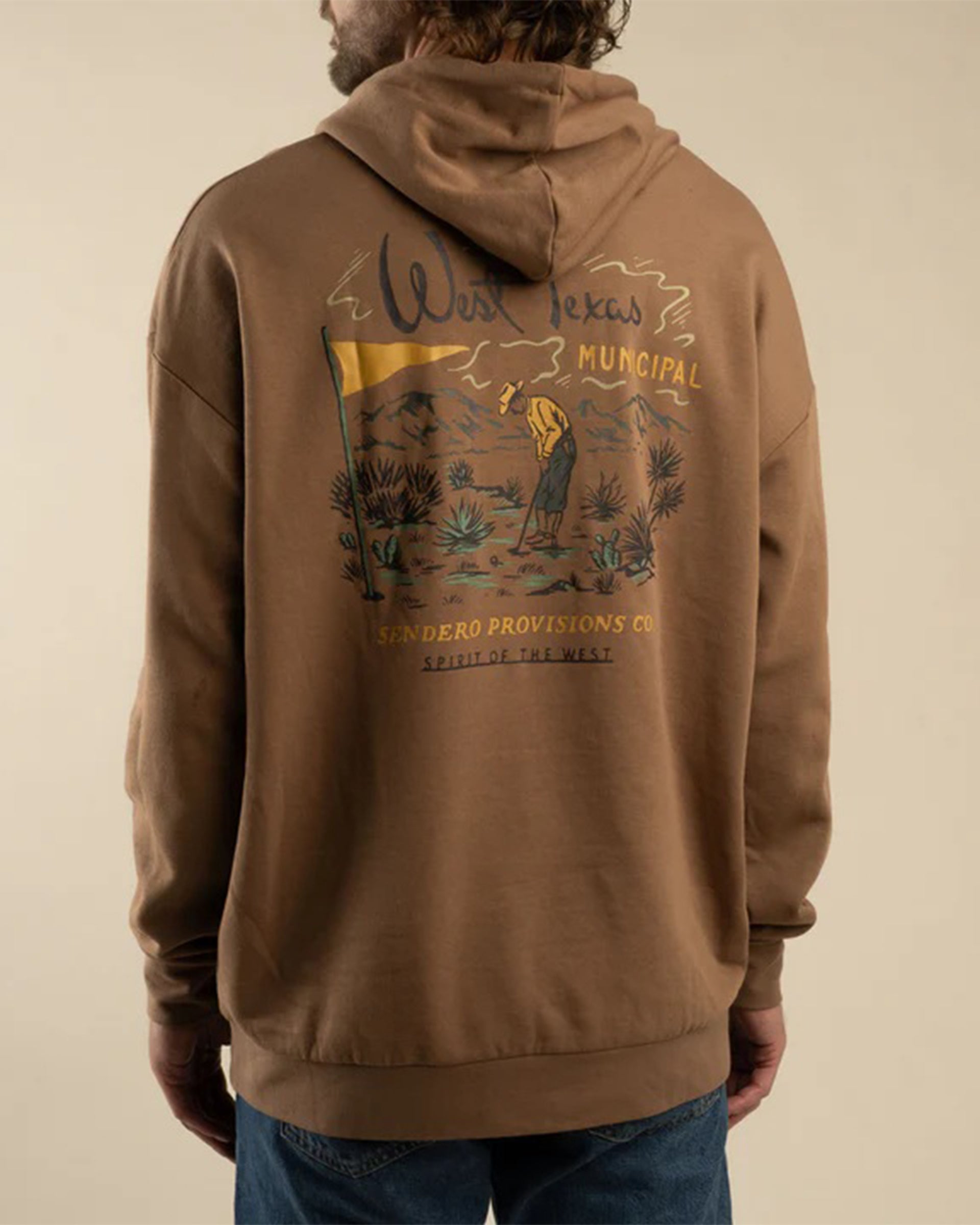 West Texas Municipal Hoodie - Light Brown – Jack's Surfboards