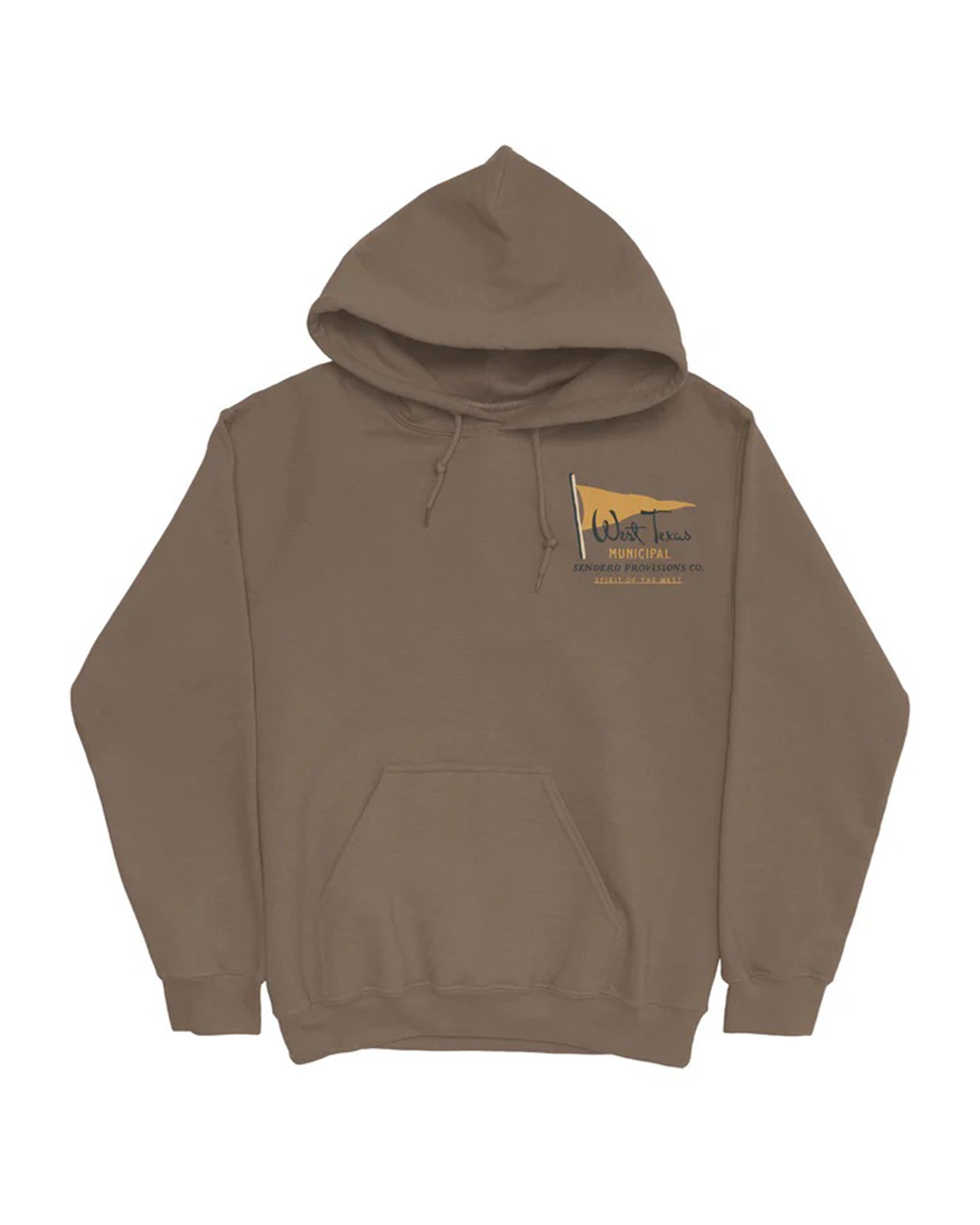 West Texas Municipal Hoodie - Light Brown – Jack's Surfboards