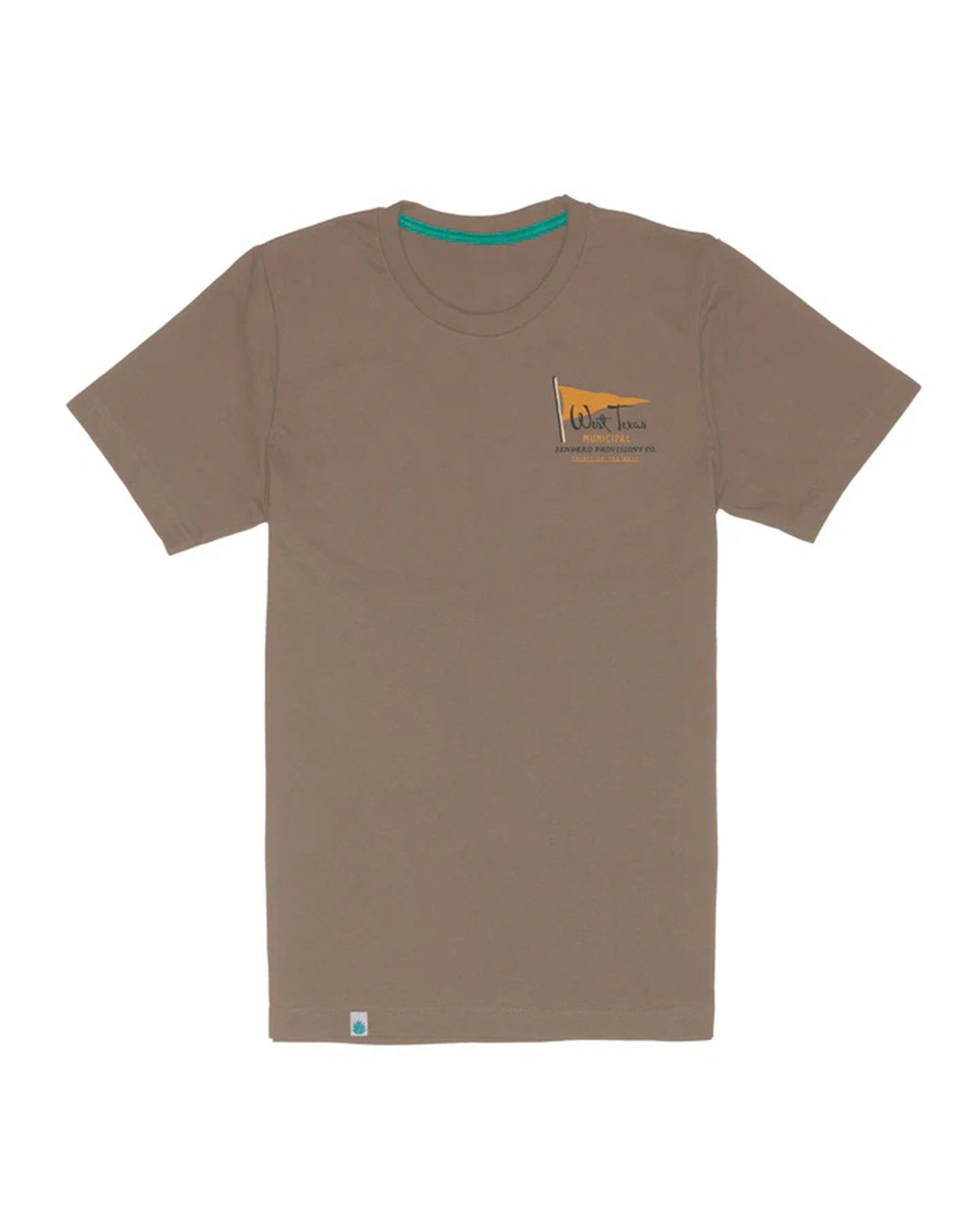 Sendero Provisions Co. West Texas Municipal Short Sleeve T-Shirt - Light Brown