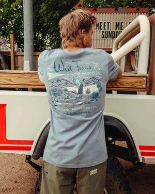 Sendero Provisions Co. West Texas Municipal Short Sleeve T-Shirt - Citadel