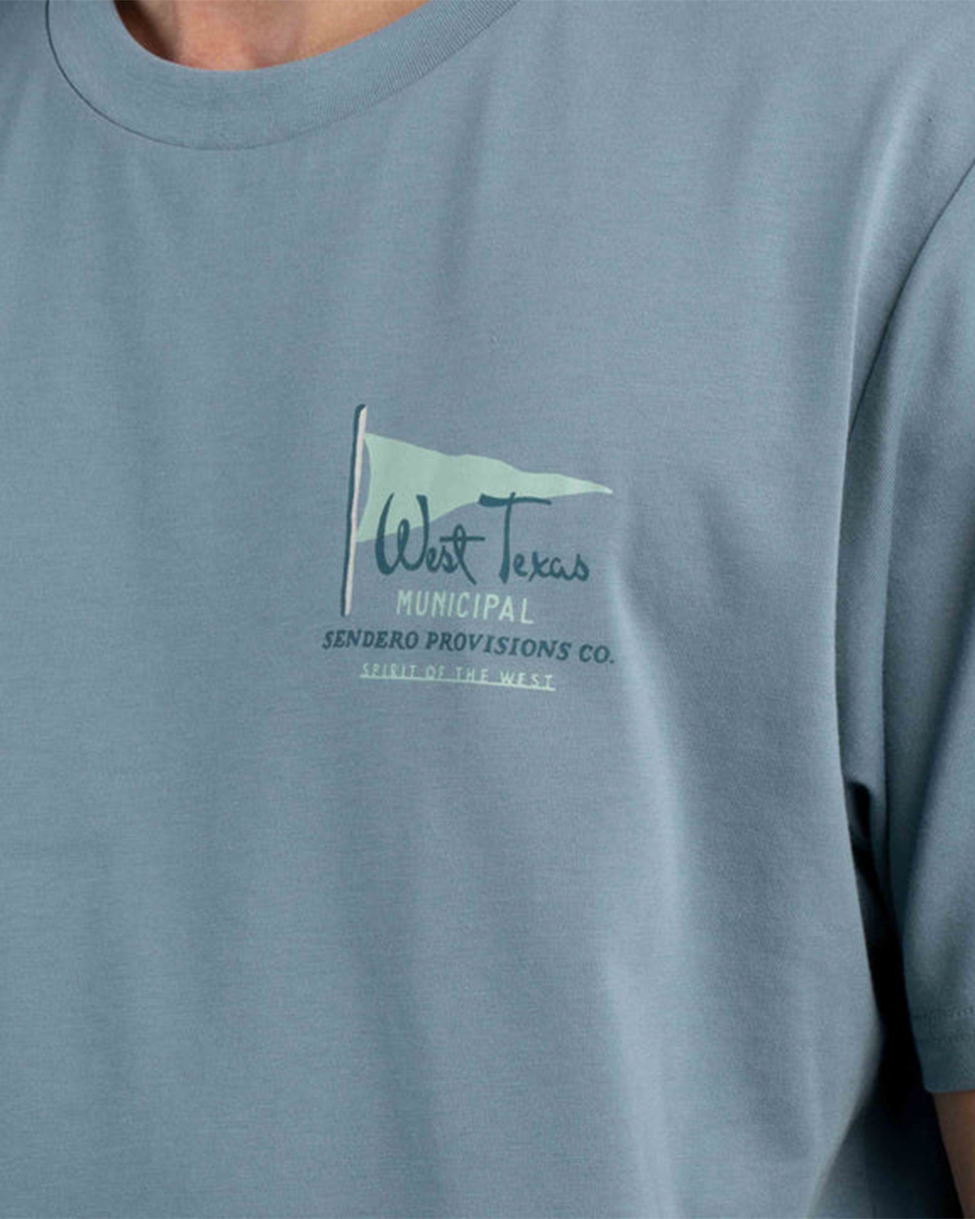 Sendero Provisions Co. West Texas Municipal Short Sleeve T-Shirt - Citadel
