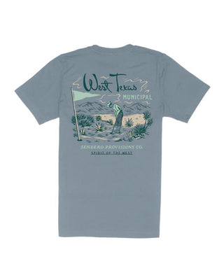 Sendero Provisions Co. West Texas Municipal Short Sleeve T-Shirt - Citadel