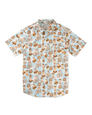 Sendero Provisions Co. Whataburger x Sendero City Slicker Short Sleeve Shirt - Cowboy Drive Thru Print