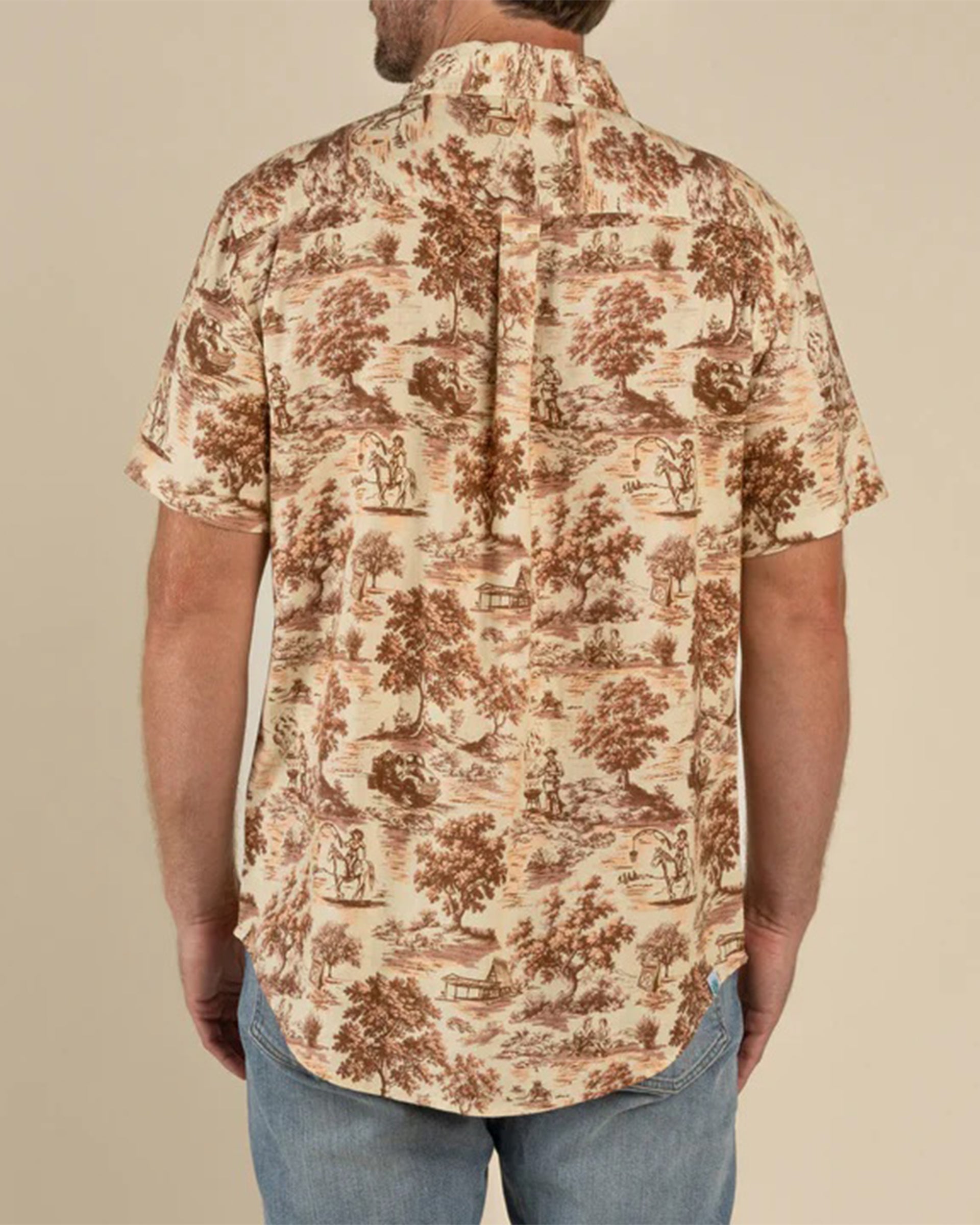 Sendero Provisions Co. Whataburger x Sendero City Slicker Short Sleeve Shirt  - Whataburger Toile