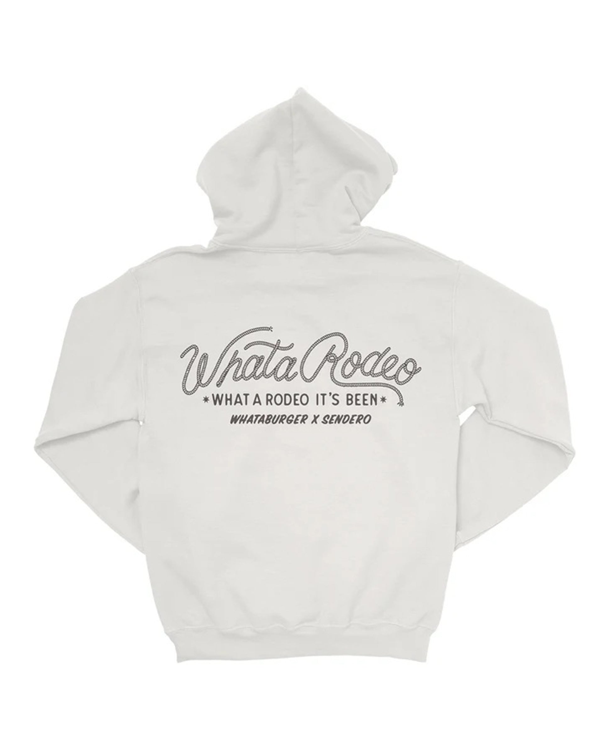 Sendero Provisions Co. Whataburger x Sendero Whatarodeo Hoodie - Vintage White