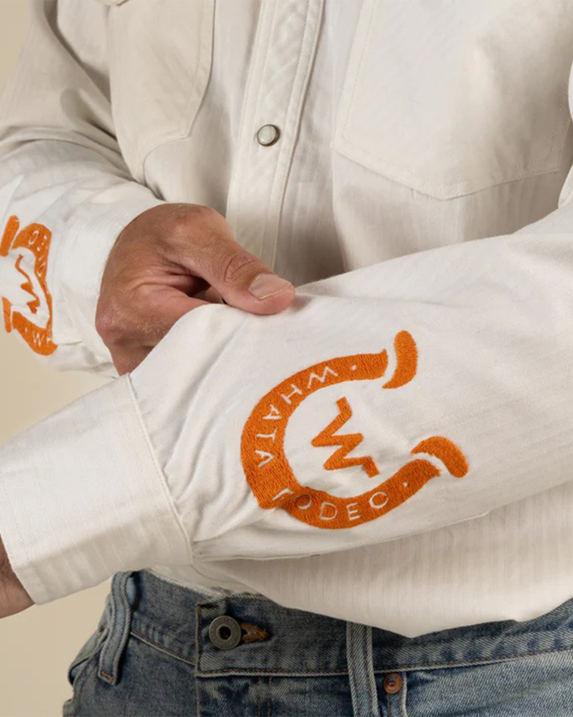Whataburger x Sendero The Wyatt Pearl Snap L/S Embroidered Shirt