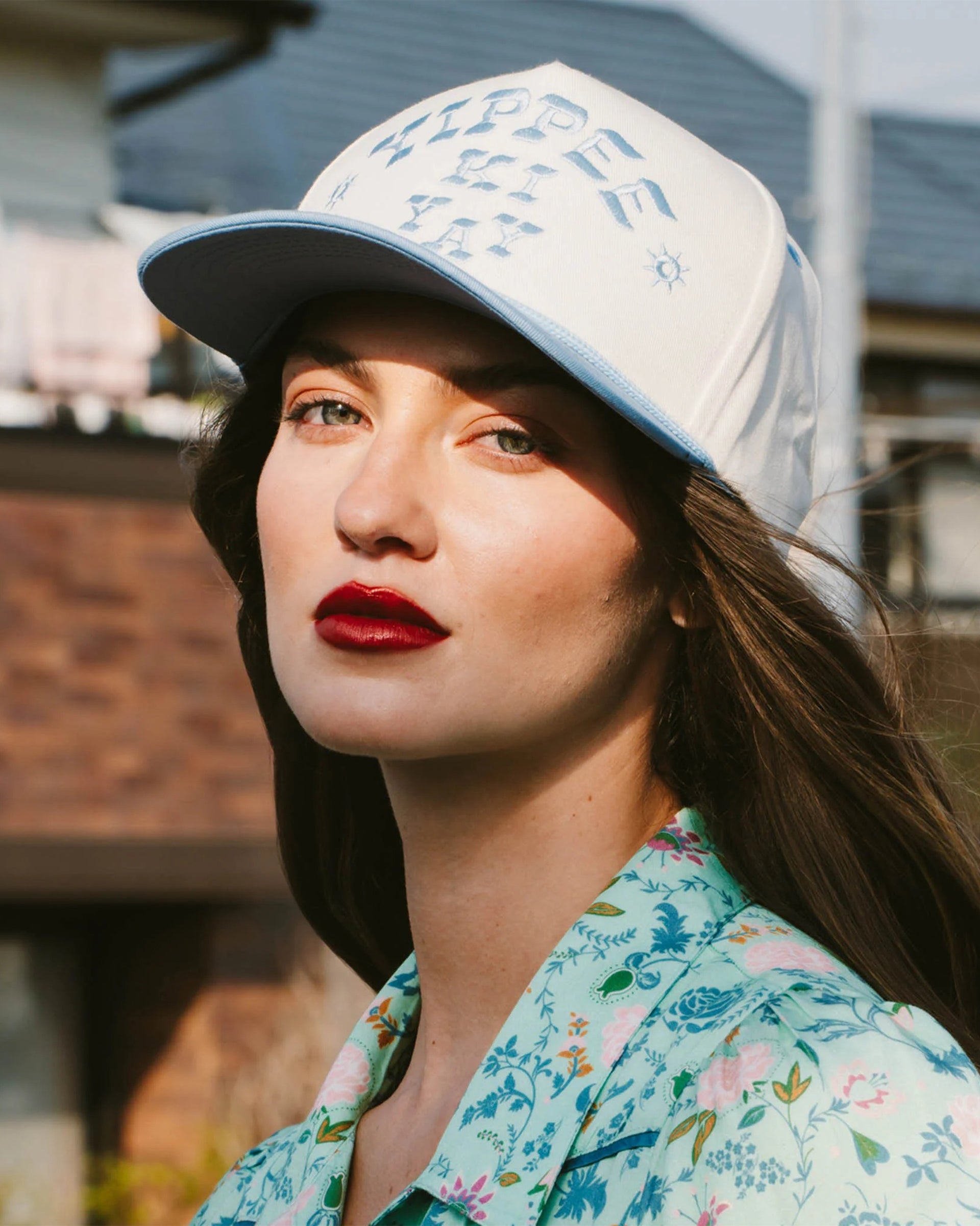 Sendero Provisions Co. Yippee Ki Yay Hat - Cream/Light Blue